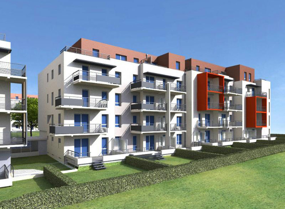 LES JARDINS DU PAROZET | Dallage | Logements